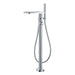 Flova Annecy Floor Standing Bath and Shower Mixer with Shower Set - Unbeatable Bathrooms