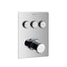 Flova Annecy Goclick 3 Button Finishing Kit - Unbeatable Bathrooms