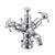 Burlington Anglesey Regent Bidet Mixer with Pop-up Waste - Unbeatable Bathrooms