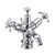 Burlington Anglesey Regent Bidet Mixer with Pop-up Waste - Unbeatable Bathrooms