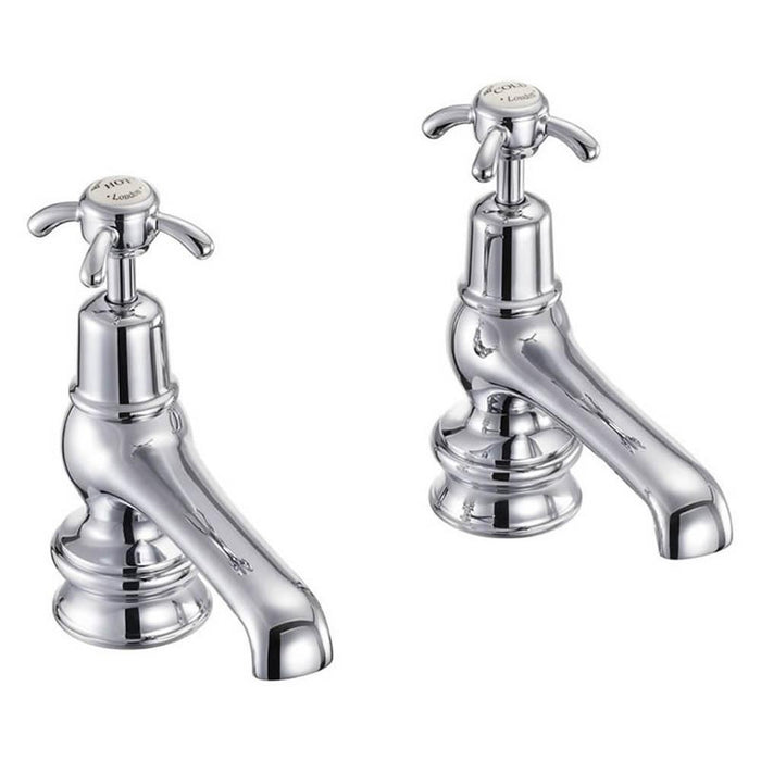 Burlington Anglesey Regent 5 Inch Basin Tap - Unbeatable Bathrooms