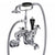 Burlington Anglesey Regent Angled Bath Shower Mixer Wall Mounted - Unbeatable Bathrooms