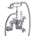 Burlington Anglesey Regent Angled Bath Shower Mixer Wall Mounted - Unbeatable Bathrooms