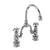 Burlington Anglesey 2 Tap Hole Regent Arch Mixer with Curved Spout (200mm centres) - Unbeatable Bathrooms