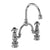 Burlington Anglesey 2 Tap Hole Regent Arch Mixer with Curved Spout (230mm centres) - Unbeatable Bathrooms
