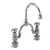 Burlington Anglesey 2 Tap Hole Regent Arch Mixer with Curved Spout (230mm centres) - Unbeatable Bathrooms