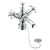 Burlington Anglesey Regent Basin Mixer with Plug & Chain Waste - Unbeatable Bathrooms