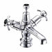 Burlington Anglesey Regent Basin Mixer with Click-Clack Waste - Unbeatable Bathrooms