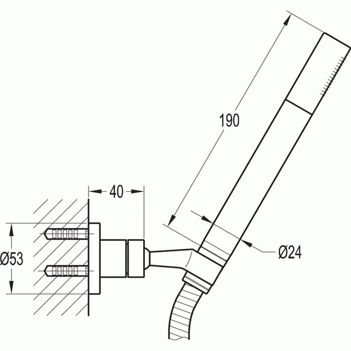Flova Round Handshower Kit - Unbeatable Bathrooms