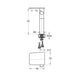 Flova Annecy Tall 270mm Mono Basin Mixer with Clicker Waste Set - Unbeatable Bathrooms
