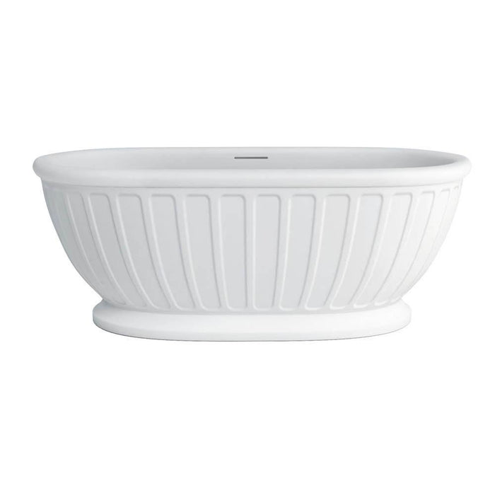 Burlington Arcade Albany 1690 x 800mm Freestanding Natural Stone Bath - Unbeatable Bathrooms