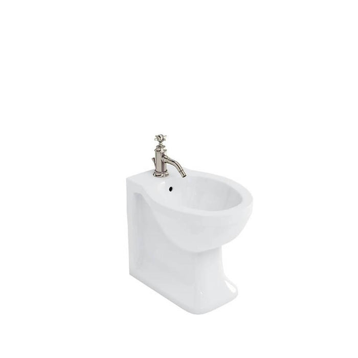 Burlington Arcade Back-To-Wall Bidet With Overflow & One Tap Hole - Unbeatable Bathrooms