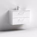 Nuie Arno Wall Hung 2-Drawer Vanity & Minimalist Basin - Unbeatable Bathrooms