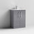 Nuie Arno Floor Standing 2-Door Vanity & Minimalist Basin - Unbeatable Bathrooms