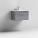 Nuie Arno Wall Hung 1-Drawer Vanity & Minimalist Basin - Unbeatable Bathrooms