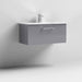 Nuie Arno Wall Hung 1-Drawer Vanity & Minimalist Basin - Unbeatable Bathrooms