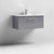 Nuie Arno Wall Hung 1-Drawer Vanity & Minimalist Basin - Unbeatable Bathrooms