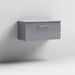 Nuie Arno Wall Hung 1-Drawer Vanity & Worktop - Unbeatable Bathrooms