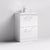 Nuie Arno Floor Standing 2-Drawer Vanity & Thin-Edge 1 Tap Hole Ceramic Basin - Unbeatable Bathrooms