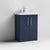Nuie Arno Floor Standing 2-Door Vanity & Thin-Edge 1 Tap Hole Ceramic Basin - Unbeatable Bathrooms