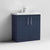 Nuie Arno Floor Standing 2-Door Vanity & Thin-Edge 1 Tap Hole Ceramic Basin - Unbeatable Bathrooms