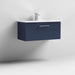 Nuie Arno Wall Hung 1-Drawer Vanity & Minimalist Basin - Unbeatable Bathrooms