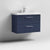 Nuie Arno Wall Hung 2-Drawer Vanity & Thin-Edge 1 Tap Hole Ceramic Basin - Unbeatable Bathrooms