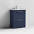 Nuie Arno Floor Standing 2-Drawer Vanity & Minimalist Basin - Unbeatable Bathrooms