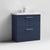 Nuie Arno Floor Standing 2-Drawer Vanity & Thin-Edge 1 Tap Hole Ceramic Basin - Unbeatable Bathrooms