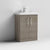 Nuie Arno Floor Standing 2-Door Vanity & Thin-Edge 1 Tap Hole Ceramic Basin - Unbeatable Bathrooms