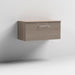 Nuie Arno Wall Hung 1-Drawer Vanity & Worktop - Unbeatable Bathrooms