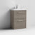 Nuie Arno Floor Standing 2-Drawer Vanity & Thin-Edge 1 Tap Hole Ceramic Basin - Unbeatable Bathrooms