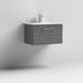 Nuie Arno Wall Hung 1-Drawer Vanity & Minimalist Basin - Unbeatable Bathrooms