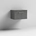 Nuie Arno Wall Hung 1-Drawer Vanity & Worktop - Unbeatable Bathrooms