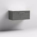 Nuie Arno Wall Hung 1-Drawer Vanity & Laminate Work Top - Unbeatable Bathrooms