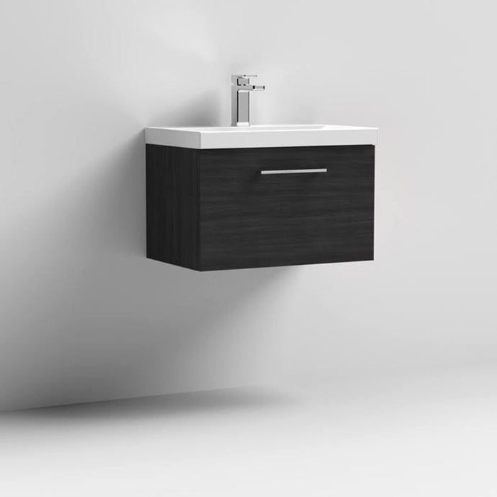 Nuie Arno Wall Hung 1-Drawer Vanity & Thin-Edge Basin - Unbeatable Bathrooms