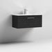 Nuie Arno Wall Hung 1-Drawer Vanity & Minimalist Basin - Unbeatable Bathrooms