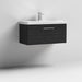 Nuie Arno Wall Hung 1-Drawer Vanity & Thin-Edge Basin - Unbeatable Bathrooms