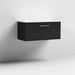 Nuie Arno Wall Hung 1-Drawer Vanity & Laminate Work Top - Unbeatable Bathrooms