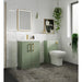 Nuie Arno Floor Standing 2-Door Vanity & Minimalist Basin - Unbeatable Bathrooms