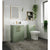 Nuie Arno Wall Hung 2-Door Vanity & Mid-Edge Basin - Unbeatable Bathrooms