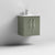 Nuie Arno Wall Hung 2-Door Vanity & Minimalist Basin - Unbeatable Bathrooms