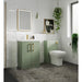 Nuie Arno Wall Hung 2-Door Vanity & Minimalist Basin - Unbeatable Bathrooms