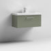 Nuie Arno Wall Hung 1-Drawer Vanity & Thin-Edge Basin - Unbeatable Bathrooms