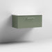 Nuie Arno Wall Hung 1-Drawer Vanity & Laminate Work Top - Unbeatable Bathrooms