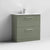 Nuie Arno Floor Standing 2-Drawer Vanity & Minimalist Basin - Unbeatable Bathrooms