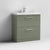 Nuie Arno Floor Standing 2-Drawer Vanity & Thin-Edge 1 Tap Hole Ceramic Basin - Unbeatable Bathrooms
