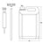 Armitage Shanks Contour 21 Soap Bottle Remote 4 Feed - For Contour 21 Soap Dispensers - Unbeatable Bathrooms