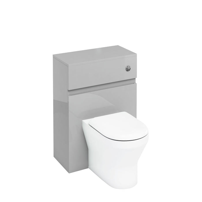 Britton D30 600Mm Back To Wall Wc Unit With Dual Flush Button - Unbeatable Bathrooms