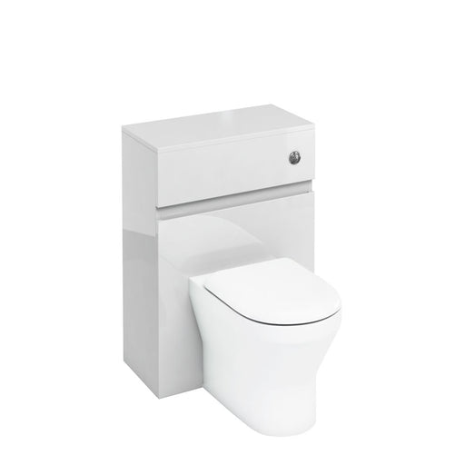 Britton D30 600Mm Back To Wall Wc Unit With Dual Flush Button - Unbeatable Bathrooms
